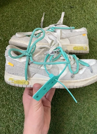 Baskets Nike x Off-White – Grise & Bleue – Taille 38 lot 14/50, marke: Nike x Off-White, zustand: Sehr gut, größe: 38, 80,00 €, 84,70 € inklusive Vinted-Käuferschutz