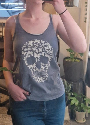 Hemd met opdruk, merk: Atmosphere, staat: Veelgebruikt, maat: M / 38 / 10, € 2,50, € 3,33 inclusief Kopersbescherming