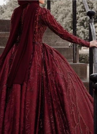 Hochzeitskleid abendkleid rot hennakleid kina, merk: Kleid, staat: Heel goed, maat: S / 36 / 8, € 250,00, € 263,20 inclusief Kopersbescherming