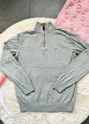 Nautica grey quarter zip, merk: Nautica, staat: Heel goed, maat: S, € 7,50, € 8,58 inclusief Kopersbescherming Pro