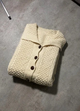 Pull Gilet Aran Vintage Irish Wool en 100% pure laine Beige en maille torsadée taille Taille L, marque: Aran Crafts, état: Très bon état, taille: L, 29,99 €, 32,19 € Protection acheteurs incluse