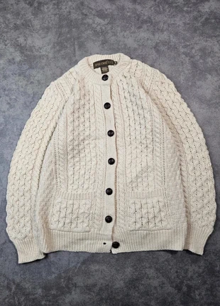 Cardigan Ignis Crafts aran M beige femme mérinos, brand: Ignis crafts, condizioni: Ottime, taglia: M / IT 42 / EU 38, €59.00, €62.65 include la Protezione acquisti Pro