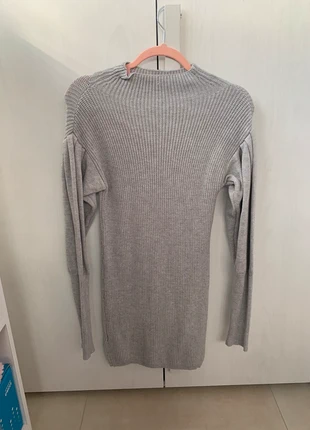 Abito maglione cotone con maniche a sbuffo, merk: Shein, staat: Nieuw zonder prijskaartje, maat: S / 36 / 8, € 12,00, € 13,30 inclusief Kopersbescherming