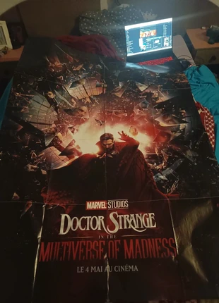 Poster Doctor Strange 2 - Taille cinéma , marca: Marvel, estado: Bom, €10.00, €11.20 inclui Proteção do Comprador