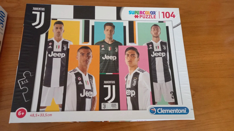 Puzzle Supercolor 104 Squadra Juventus - Clementoni