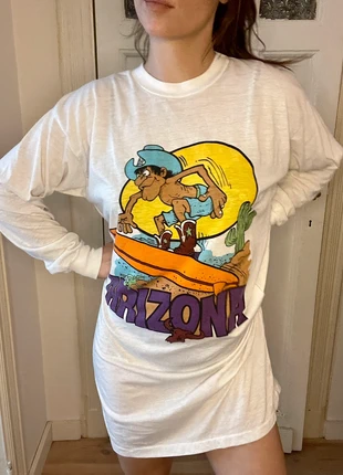 Vintage T-shirt Dress, merk: Vintage, staat: Heel goed, maat: M / 38 / 10, € 10,00, € 11,20 inclusief Kopersbescherming