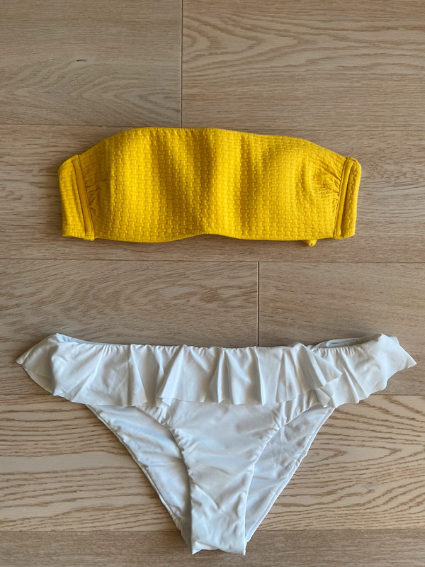 Bikini Calzedonia Giallo e Bianco 3