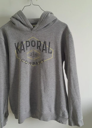 Sweat à capuche Kaporal gris ado 16 ans chaud streetwear, marca: Kaporal, estado: Muy bueno, tamaño: 16 años /176 cm, 15,00 €, 16,45 € Protección al comprador incluida
