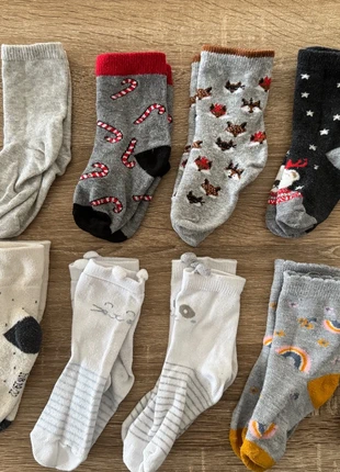 Lot de 11 paire de chaussettes - 19/22, marca: Inconnu, estado: Muito bom, tamanho: 19-21, €1.50, €2.28 inclui Proteção do Comprador