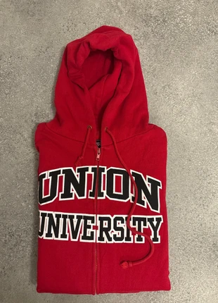Hoodie zippé Union University rouge Taille M Vintage USA, marca: JanSport, estado: Muy bueno, tamaño: M, 8,00 €, 9,10 € Protección al comprador Pro incluida