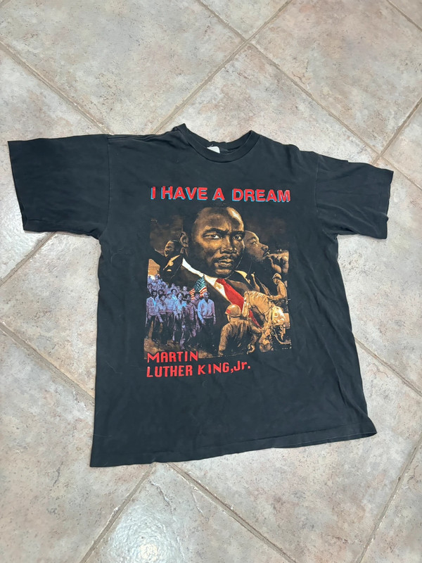 MLK Martin Luther King Jr. rap shirt 1