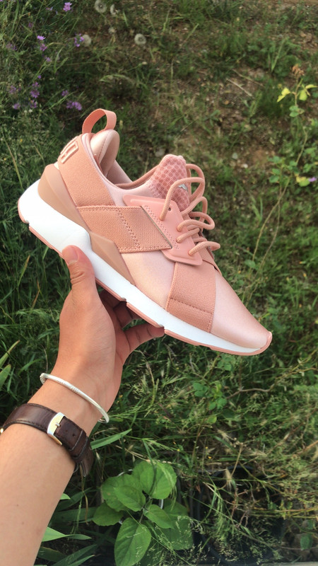 Puma muse satin peach beige sales