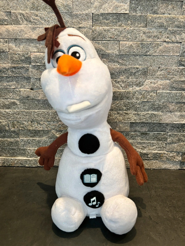 Olaf peluche interactive
