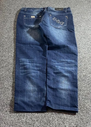 Jeans ruined style donna washed blue navy straight fit, marque: Japan Style, état: Très bon état, taille: M / 38 / 10, 9,99 €, 11,19 € Protection acheteurs incluse