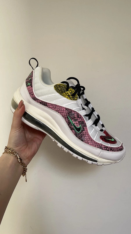 Air max sale 98 pink yellow