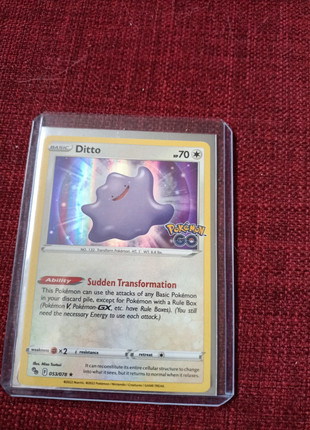 Pokemon Ditto holo, marque: Pokémon, état: Neuf sans étiquette, 5,00 €, 5,95 € Protection acheteurs incluse