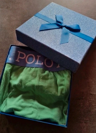 Boxer polo vert, marca: U.S. Polo Assn., estado: Novo com etiquetas, tamanho: L, €20.00, €21.70 inclui Proteção do Comprador