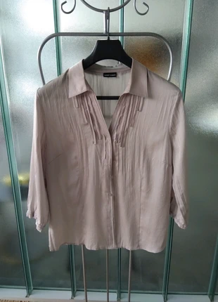 Gery Weber/ blouse gris perle avec manches longues., merk: Gerry Weber, staat: Goed, maat: XL / 42 / 14, € 5,00, € 5,95 inclusief Kopersbescherming