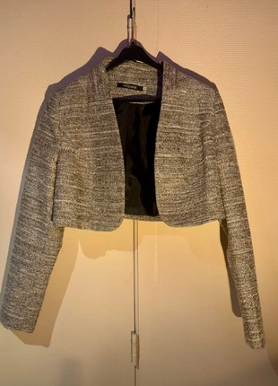 Veste demi argentée – Votremode, Taille 44, marque: VOTRE MODE., état: Très bon état, taille: XXL / 44 / 16, 10,00 €, 11,20 € Protection acheteurs incluse