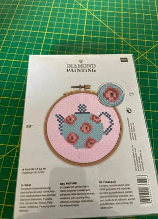 Kit Diamond painting tableau, brand: Rico Design, condition: New without tags, size: One size, €4.00, €4.90 includes Buyer Protection