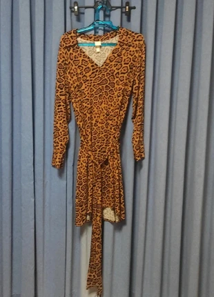Vestido estampado leopardo, marque: H&M, état: Neuf sans étiquette, taille: L / 40 / 12, 4,00 €, 4,90 € Protection acheteurs incluse