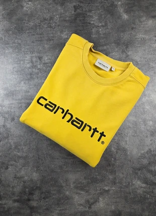 Pull Crewneck Carhartt Jaune taille S Logo brodé, marque: Carhartt, état: Très bon état, taille: S, 29,90 €, 32,10 € Protection acheteurs (Pro) incluse