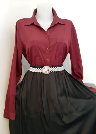 Magnifique chemise longue manches taille 44, marque: Basic Style, état: Très bon état, taille: XXL / 44 / 16, 4,00 €, 4,90 € Protection acheteurs incluse