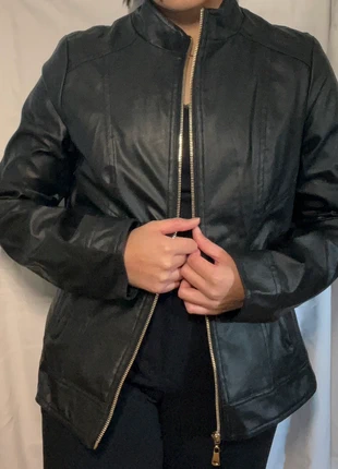 Black faux leather J&H jacket, brand: J&H, condition: Very good, size: M / 38 / 10, €5.00, €5.95 includes Buyer Protection