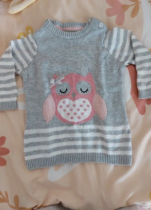 Vestido malhinha Primark menina, merk: Primark, staat: Heel goed, maat: 1-3 maanden / 56 cm, € 2,50, € 3,33 inclusief Kopersbescherming