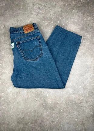 Pantalon Custom Badge Jeans Levis 560 Taille FR48 W38 L32 Homme Bleu Marine Coton #J80, marca: Levi's, estado: Muito bom, tamanho: PT 48 | W38, €27.00, €29.05 inclui Proteção do Comprador Pro