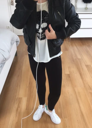 veste en cuir de mouton (100%) EDC , marca: EDC by Esprit, estado: Muy bueno, tamaño: S / 36 / 8, 70,00 €, 74,20 € Protección al comprador incluida