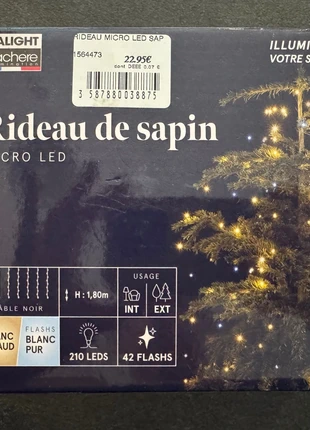 Rideau de sapin, marque: Blachere, état: Neuf sans étiquette, 5,00 €, 5,95 € Protection acheteurs incluse