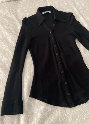 Camisa negra de Zara NUEVA, marque: Zara, état: Neuf sans étiquette, taille: M / 38 / 10, 9,00 €, 10,15 € Protection acheteurs incluse