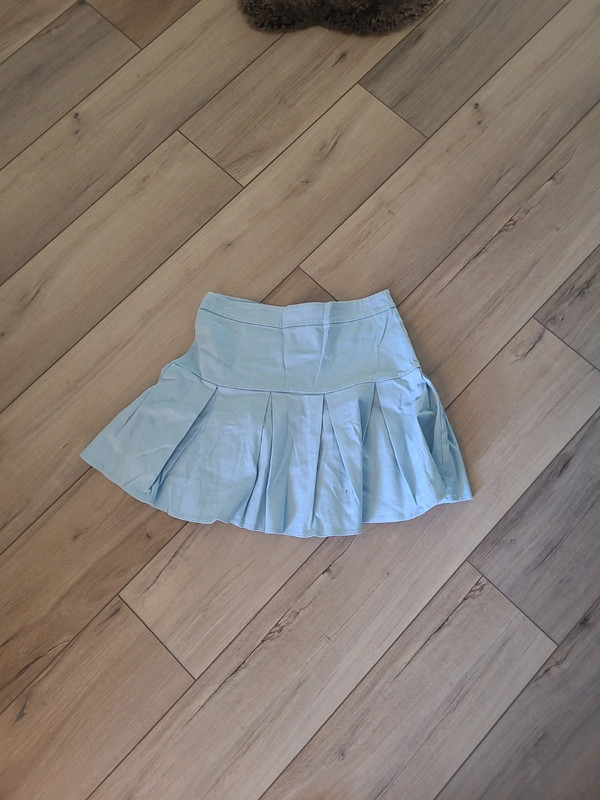 Blue Tilly's pleated skirt 4