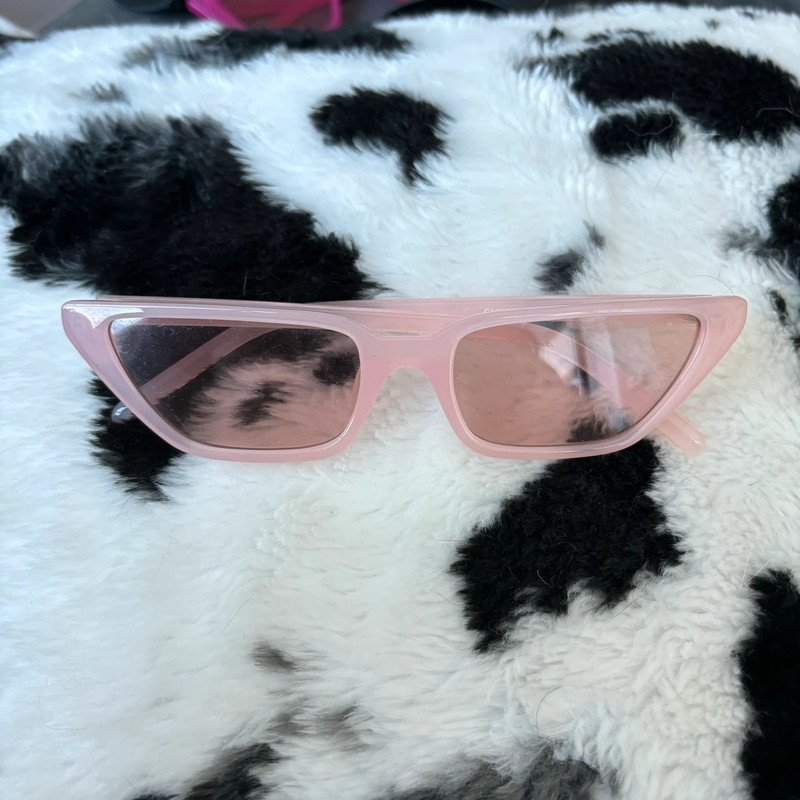 Pink Cat Eye Sunglasses 1