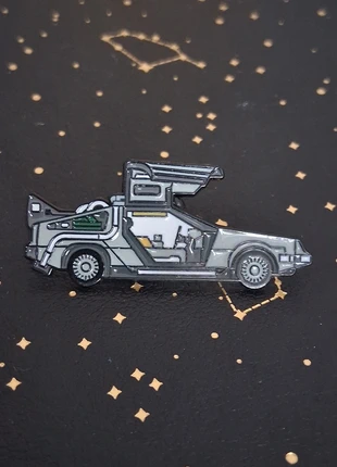 Delorian back to the future enamel pin badge, brand: Back to the Future, condition: New with tags, £3.00, £3.85 includes Buyer Protection