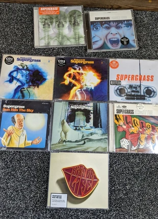 Supergrass CD Album (x2) & Single (x7) Bundle/Job Lot/Collection ~ Indie Rock, condition: Very good, £12.00, £13.30 includes Buyer Protection Pro