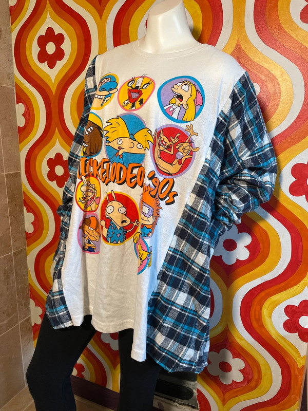 reworked Nickelodeon flannel 4