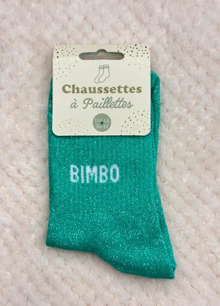 Chaussettes a paillettes Bimbo vert turquoise taille 36-42 femme idee cadeau mode tendance, brand: chaussettes à paillettes, condizioni: Ottime, taglia: Taglia unica, €5.00, €5.95 include la Protezione acquisti Pro