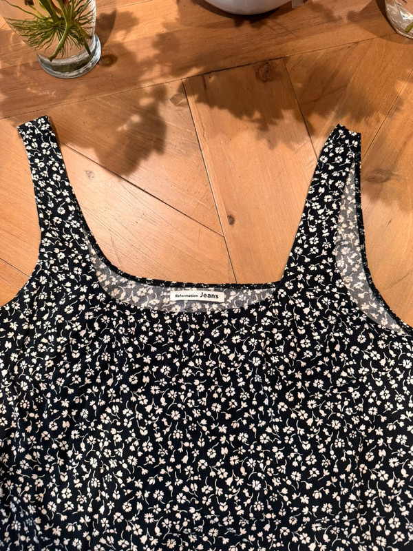 Reformation jeans tanktop 2