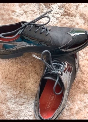 Femme - Chaussure bi matière cuir & daim , marque: Merry Scott, état: Très bon état, taille: 37, 10,00 €, 11,20 € Protection acheteurs incluse