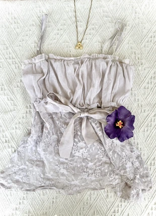 Top type coquette aesthetic authentique vintage Y2K, marca: COQUETTE, estado: Muy bueno, tamaño: M / 38 / 10, 16,00 €, 17,50 € Protección al comprador Pro incluida