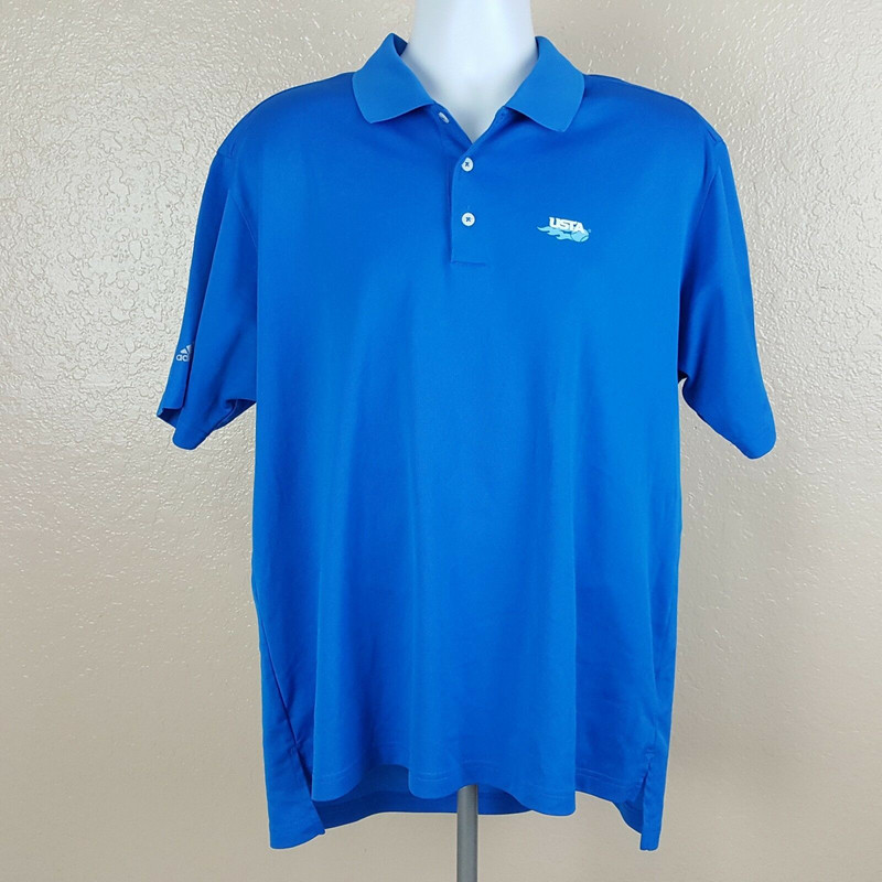 Adidas Climalite Men s Polo Shirt Size XL Blue Ra9 Vinted