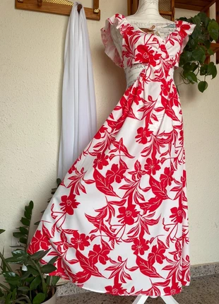 Vestido Blanco&Rojo T.40, marque: boutique, état: Très bon état, taille: L / 40 / 12, 37,00 €, 39,55 € Protection acheteurs incluse