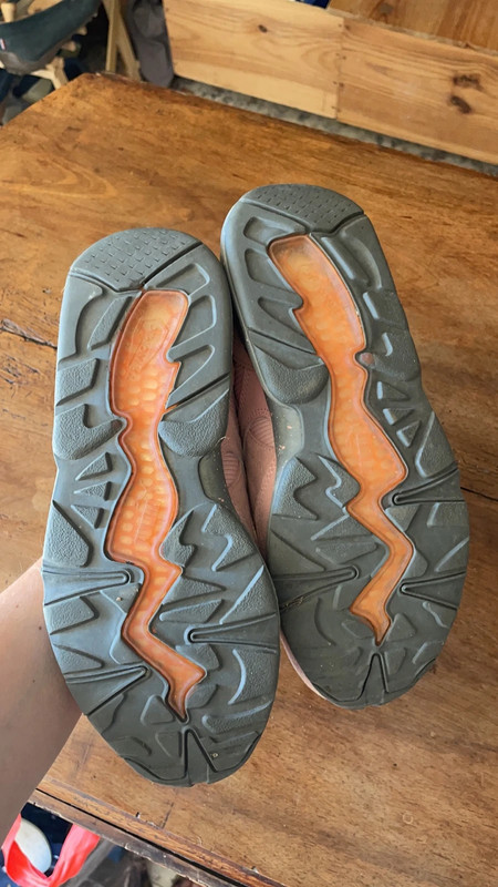 Puma trinomic rose discount pale semelle grise