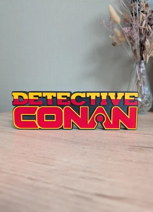 Detective Conan logo décoratif 20x6cm Excellent état Fanart, marque: Détective Conan, état: Très bon état, 15,50 €, 16,98 € Protection acheteurs (Pro) incluse