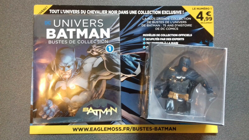 Buste de Collection n°1 Eaglemoss Batman DC Universe