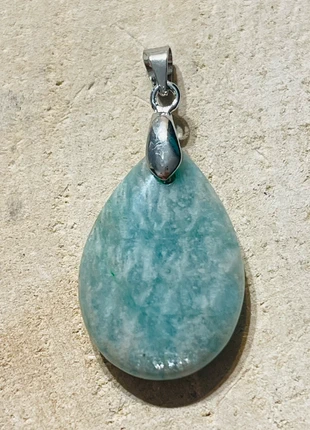 Pendentif en Amazonite, merk: pendentif amazonite, staat: Nieuw zonder prijskaartje, € 9,00, € 10,15 inclusief Kopersbescherming Pro
