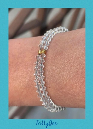 Bracciale alla schiava cristalli in vetro, zustand: Neu, 6,50 €, 7,53 € inklusive Vinted-Käuferschutz