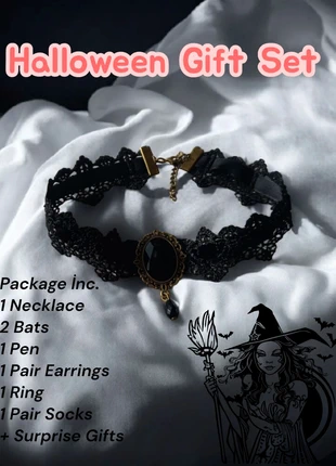 New Halloween Gift Set, marque: Fashion Jewelry, état: Neuf sans étiquette, 10,50 €, 11,73 € Protection acheteurs incluse